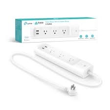 Kasa Smart Wi-Fi Power Strip 3-Outlets